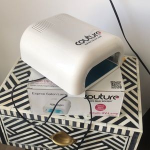 Couture Espresso Salon Lamp